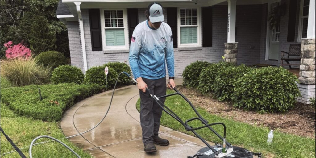 concrete cleaning services
