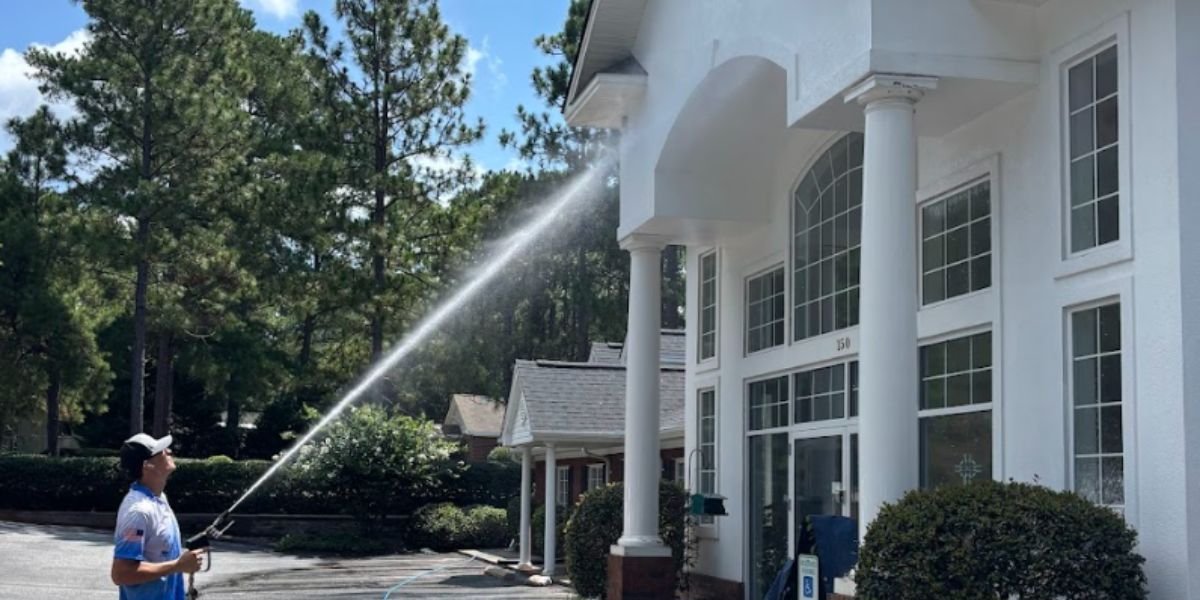 soft wash pressure washing